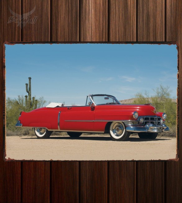 Металлическая табличка Cadillac Sixty-Two Convertible Coupe 088 Металлическая табличка Cadillac Sixty-Two Convertible Coupe 088